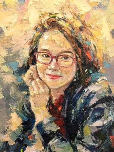 Tranh vẽ chân dung 26