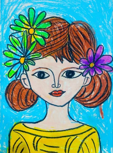 Tranh vẽ chân dung 35