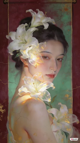 Tranh vẽ chân dung 7