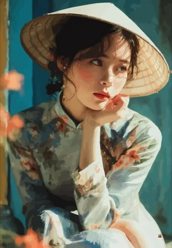 Tranh vẽ chân dung 19