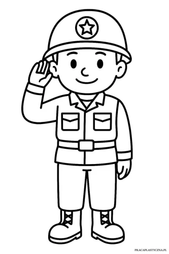 Tranh vẽ chú bộ đội 10
