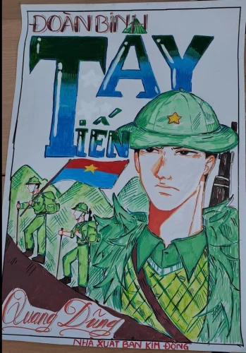 Tranh vẽ chú bộ đội 39