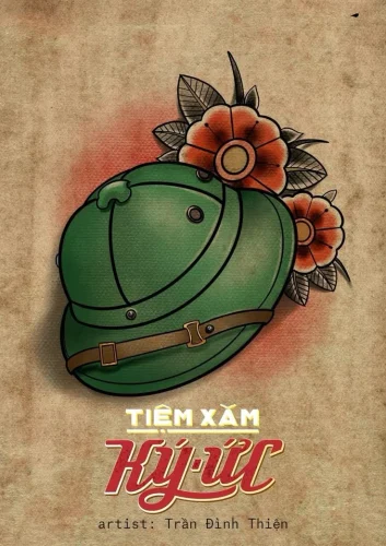 Tranh vẽ chú bộ đội 59