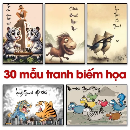 Tranh vẽ con vật 5