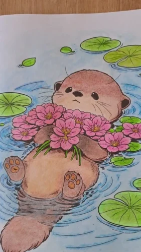 Tranh vẽ con vật 7