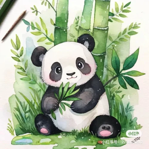 Tranh vẽ con vật 45