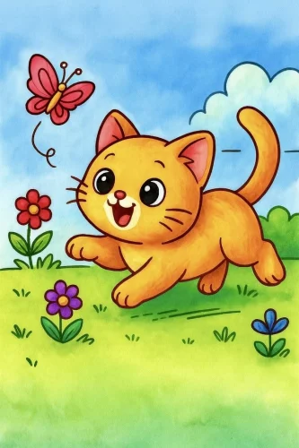 Tranh vẽ con vật 7