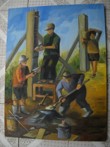 Tranh vẽ đề tài tự do 21