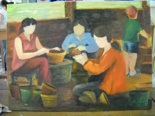 Tranh vẽ đề tài tự do 27