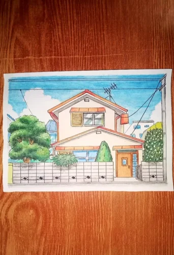 Tranh vẽ đề tài tự do 44