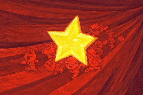Tranh vẽ đề tài tự do 6