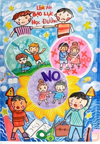 Tranh vẽ đề tài tự do 17