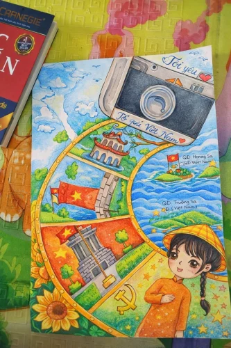 Tranh vẽ đề tài tự do 19