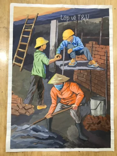 Tranh vẽ đề tài tự do 27