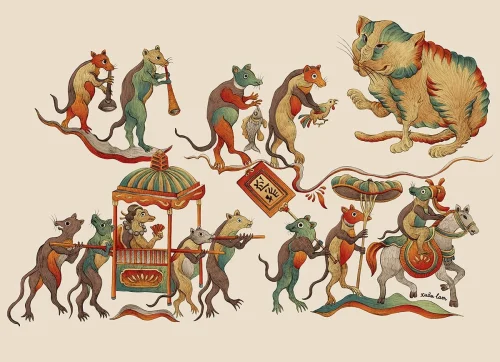 Tranh Đông Hồ 13