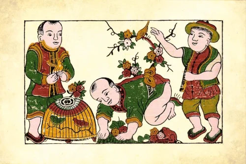 Tranh Đông Hồ 24
