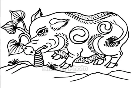 Tranh Đông Hồ 12