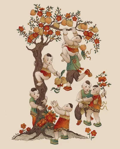 Tranh Đông Hồ 16