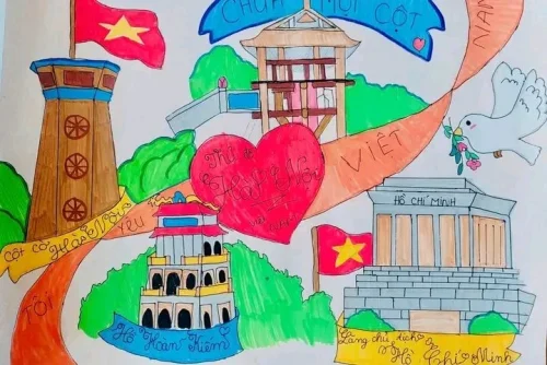 Vẽ tranh em yêu Hà Nội 18