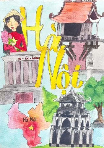 Vẽ tranh em yêu Hà Nội 22