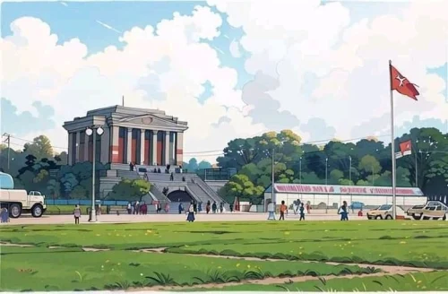 Vẽ tranh em yêu Hà Nội 32