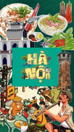 Vẽ tranh em yêu Hà Nội 34