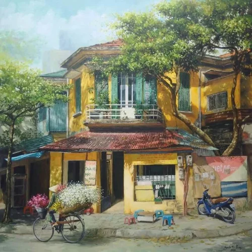 Vẽ tranh em yêu Hà Nội 42