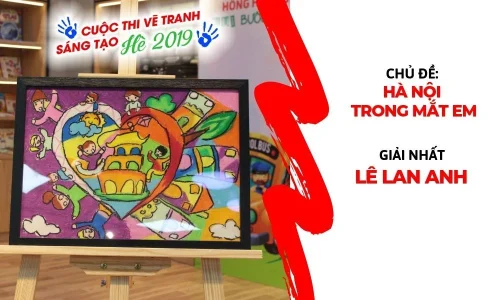 Vẽ tranh em yêu Hà Nội 60