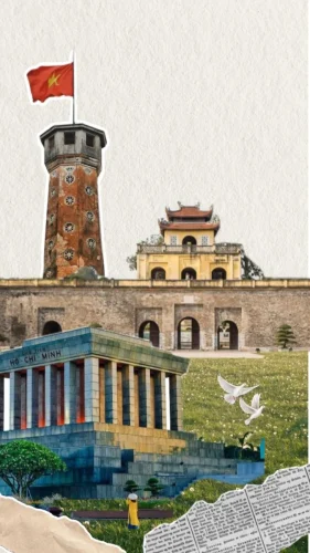 Vẽ tranh em yêu Hà Nội 6