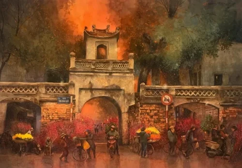Vẽ tranh em yêu Hà Nội 19