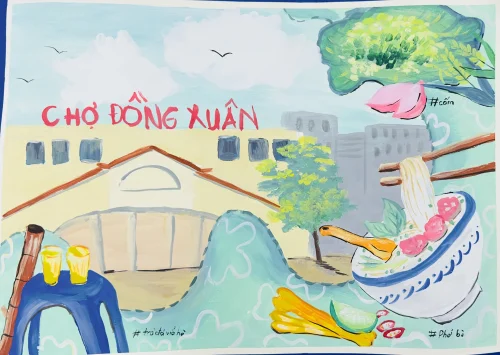 Vẽ tranh em yêu Hà Nội 22