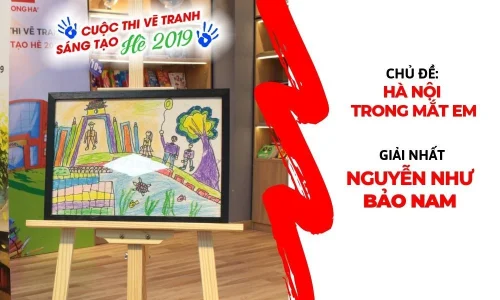 Vẽ tranh em yêu Hà Nội 31