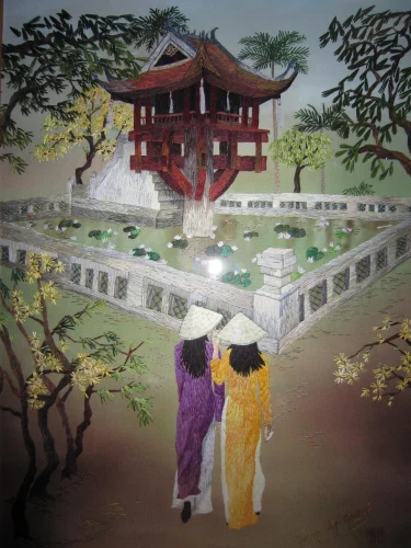 Vẽ tranh em yêu Hà Nội 33