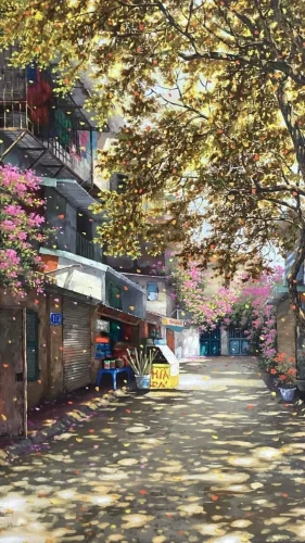 Vẽ tranh em yêu Hà Nội 44