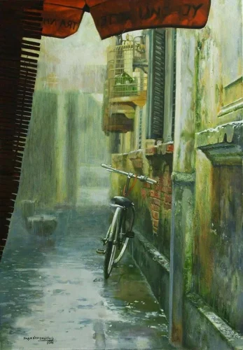 Vẽ tranh em yêu Hà Nội 52