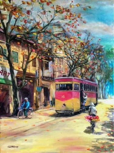 Vẽ tranh em yêu Hà Nội 57