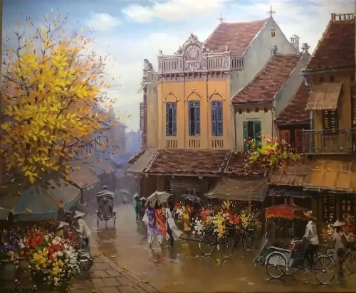 Vẽ tranh em yêu Hà Nội 58