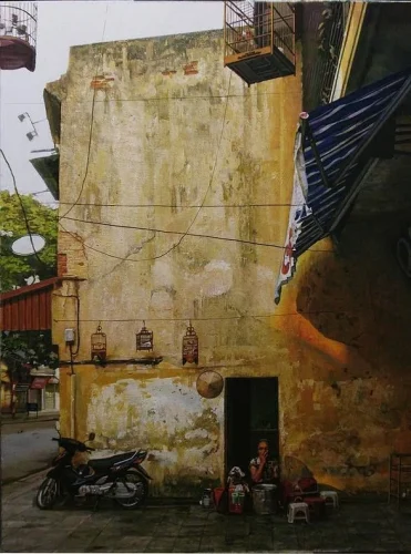 Vẽ tranh em yêu Hà Nội 60