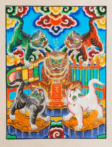 Tranh Hàng Trống 7