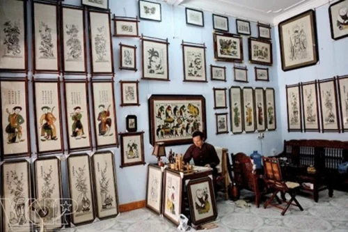 Tranh Hàng Trống 16