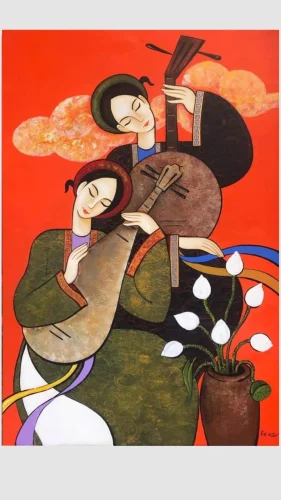 Tranh Hàng Trống 45