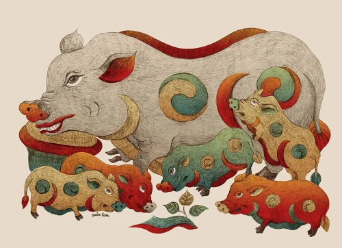 Tranh Hàng Trống 51