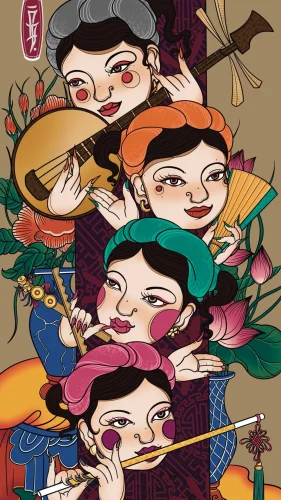 Tranh Hàng Trống 5