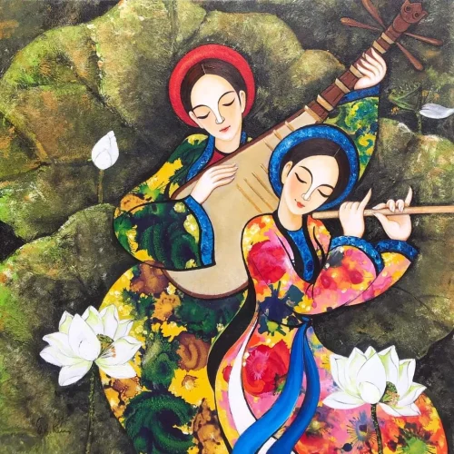 Tranh Hàng Trống 7