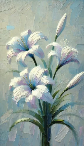 Tranh vẽ hoa 8