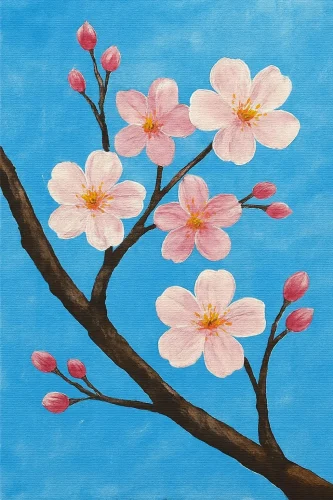 Tranh vẽ hoa 6