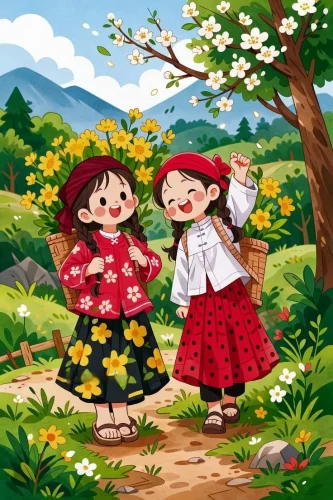 Vẽ tranh đề tài lễ hội 25