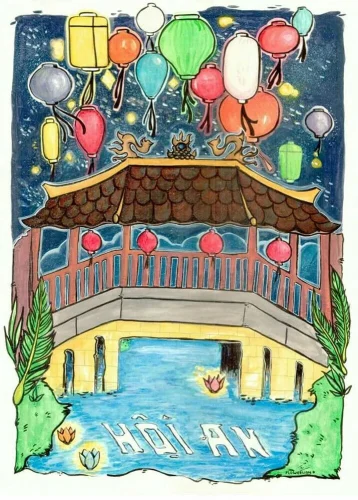 Vẽ tranh đề tài lễ hội 39