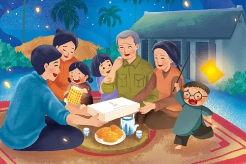 Vẽ tranh đề tài lễ hội 41