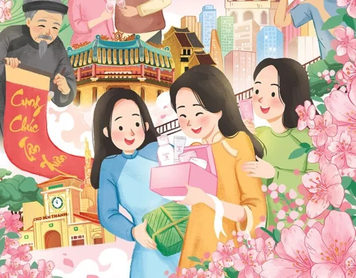 Vẽ tranh đề tài lễ hội 46